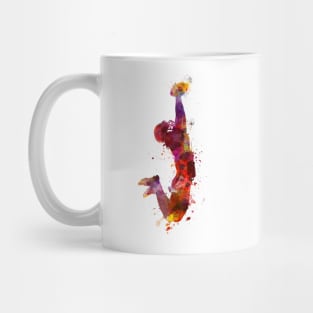 American football in watercolor Mug